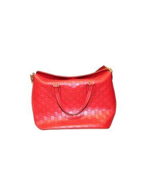 Gucci Signature Fold Over Tote Guccissima Leather, Medium